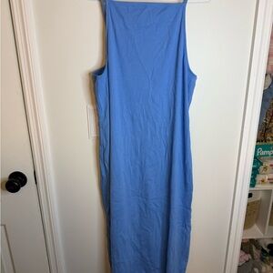 Old Navy Light Blue Sleeveless Maxi Dress